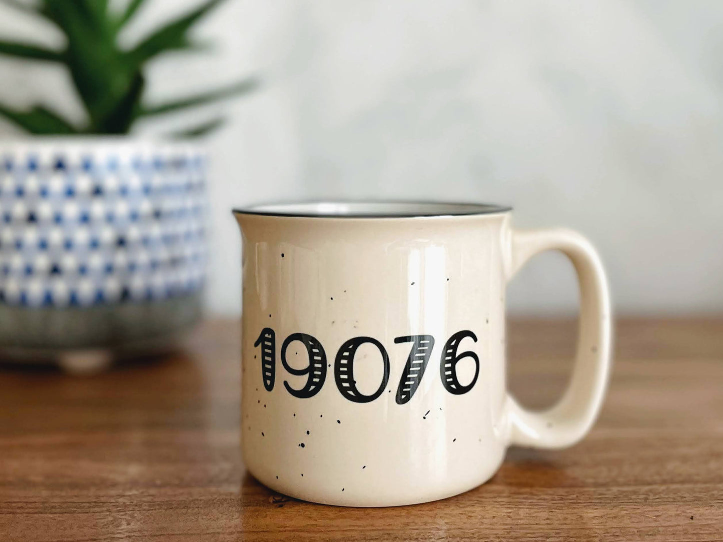 ZIP Code Ceramic Camper Mug