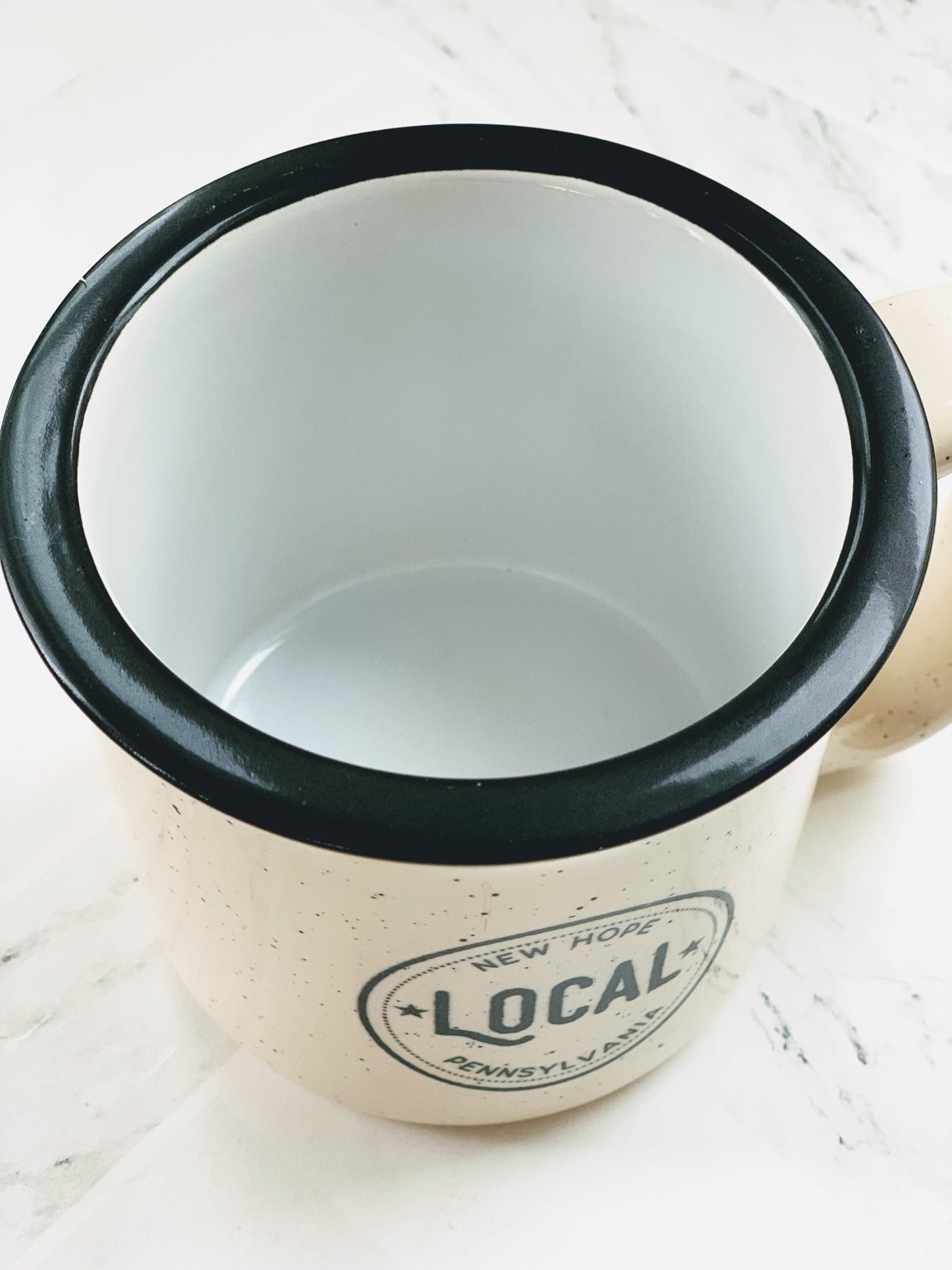Locals Only Ceramic Camper Mug