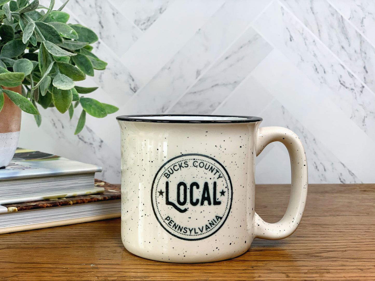 Locals Only Ceramic Camper Mug