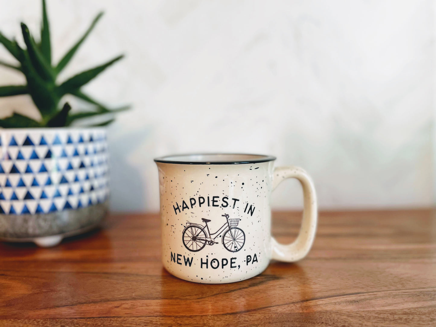 The Happiest Ceramic Camper Mug