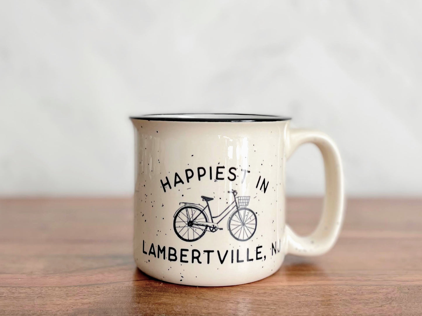 The Happiest Ceramic Camper Mug
