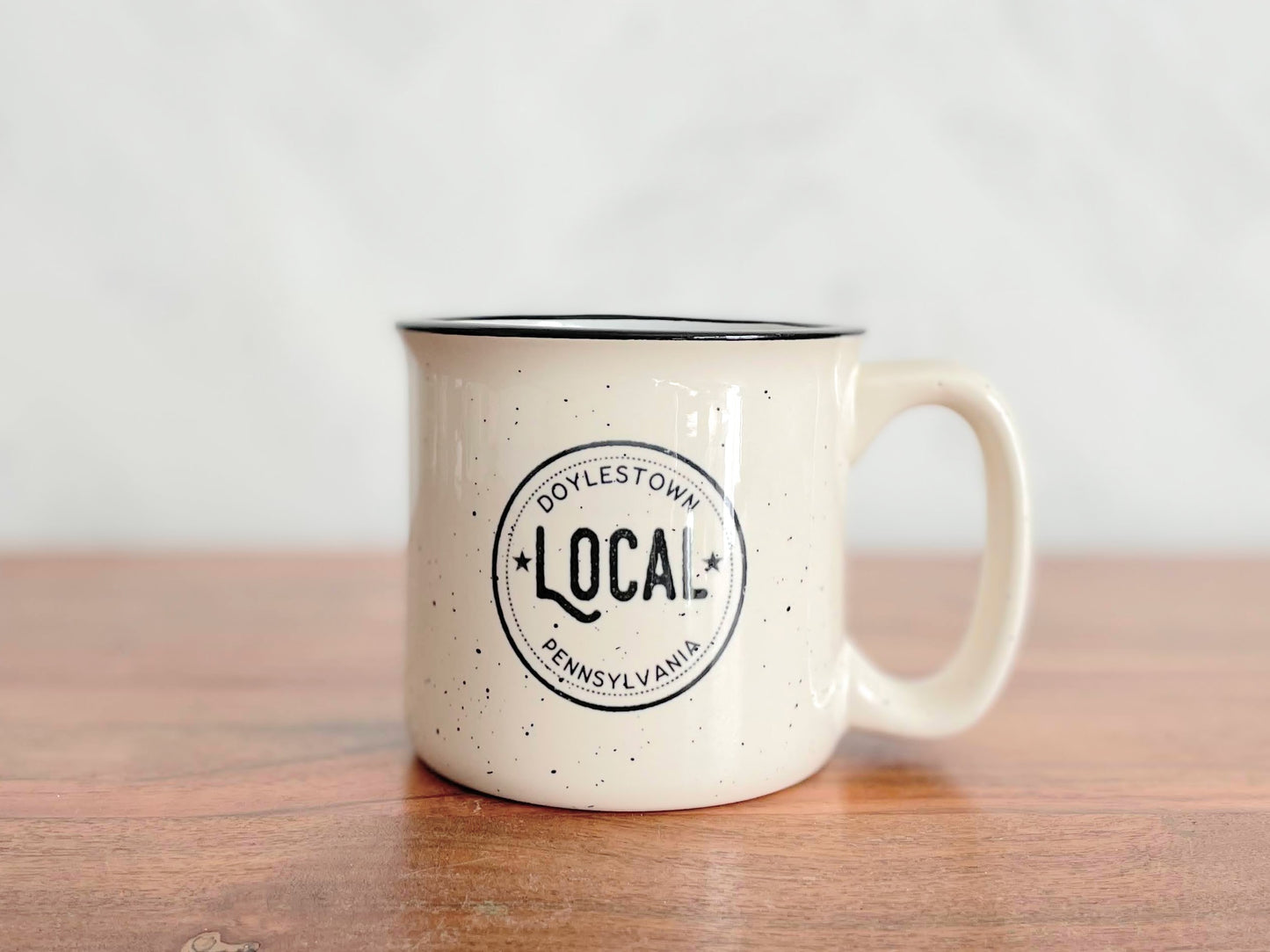 Locals Only Ceramic Camper Mug