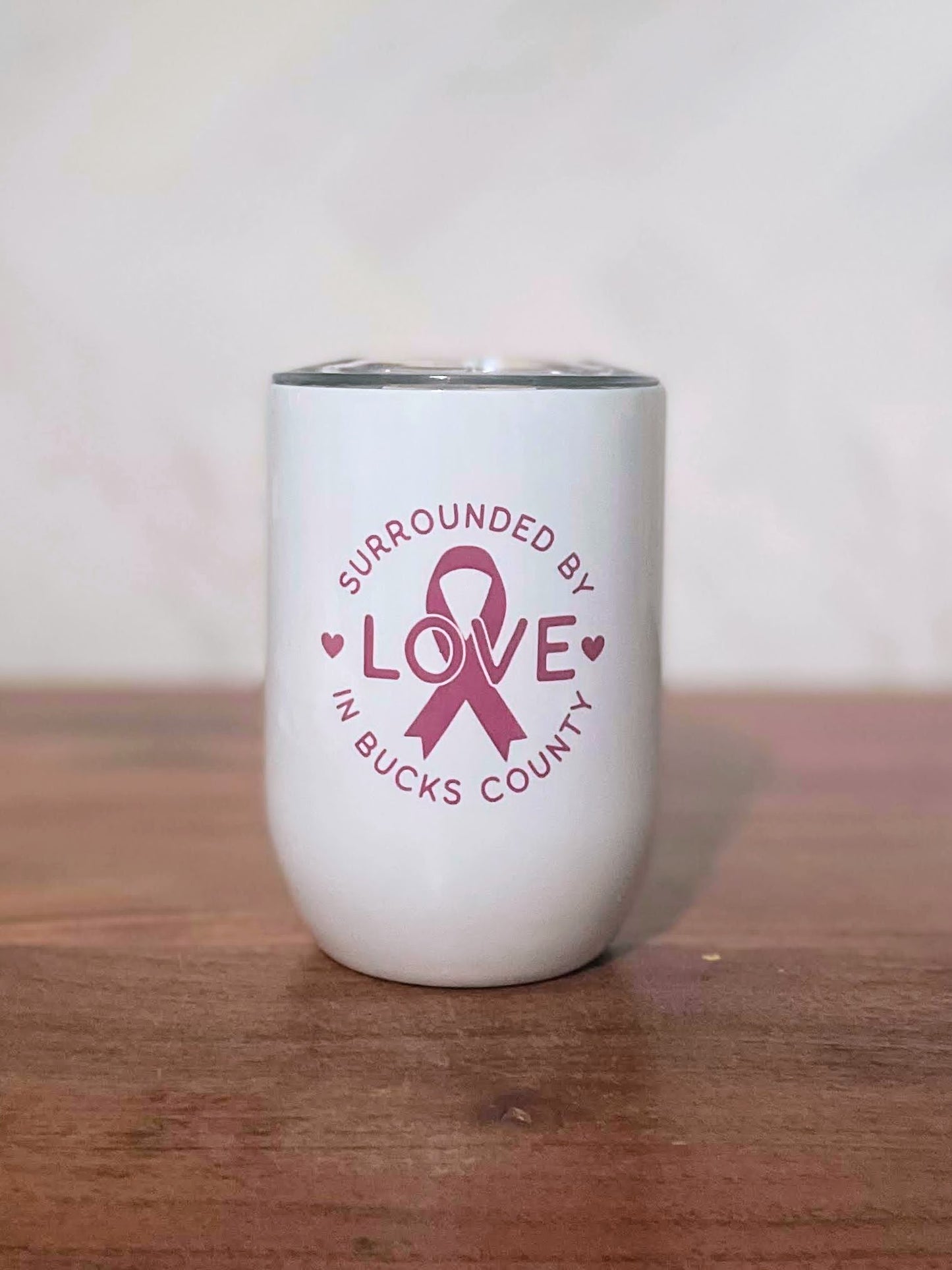 Surrounded by Love Wine Tumbler