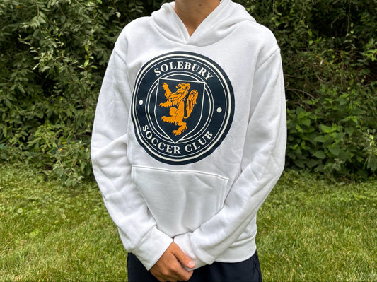 Solebury Soccer Club Sweatshirt Youth - White
