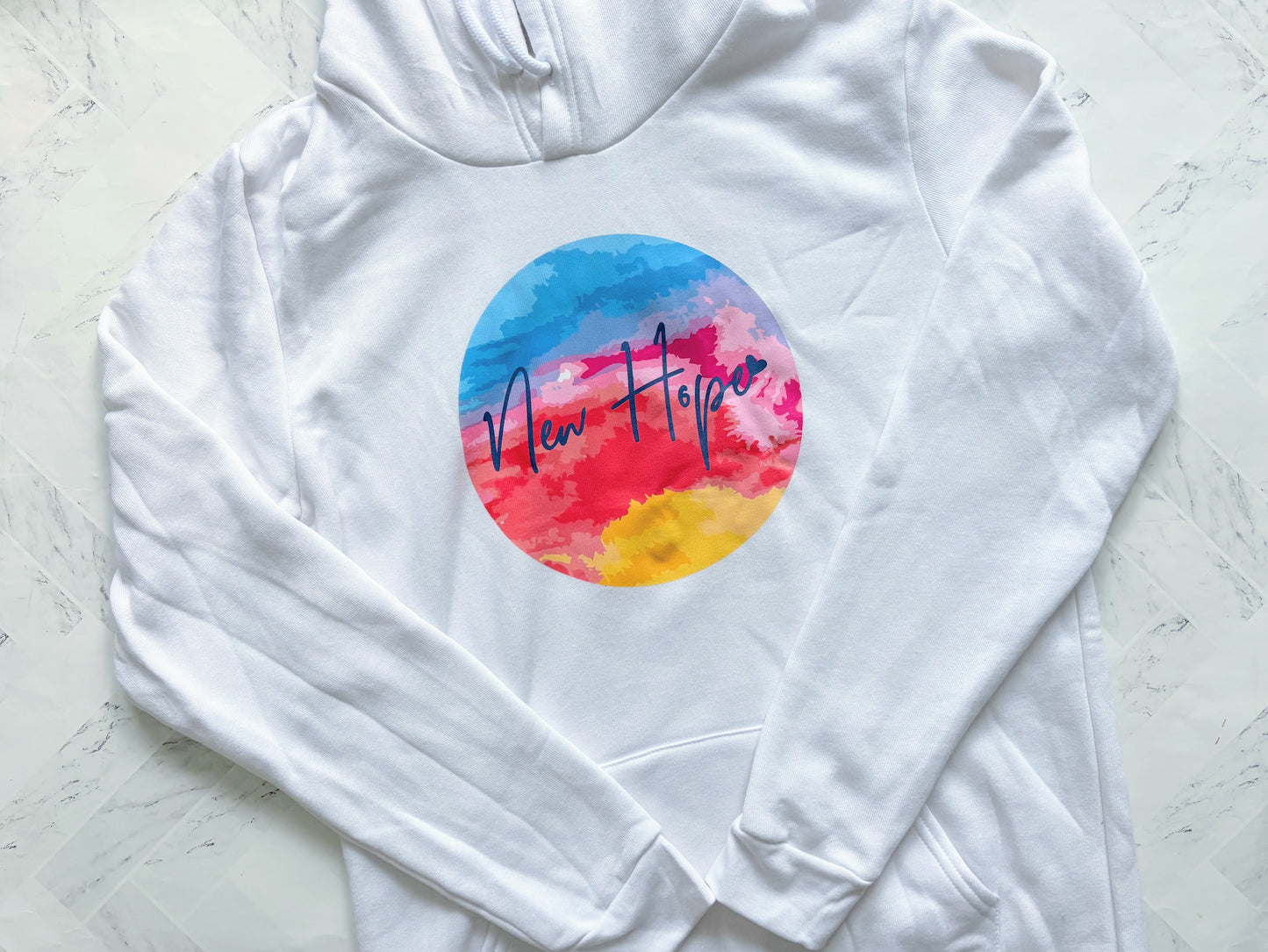 The Sunset Sweatshirt Youth/Adult - White