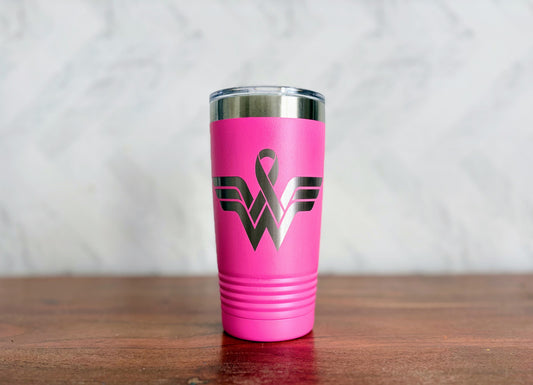 Warrior 20oz Tumbler - Pink