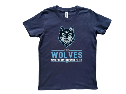 The Wolves Tee Youth/Adult - Navy