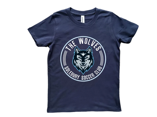 The Wolves SSC Tee Youth/Adult - Navy