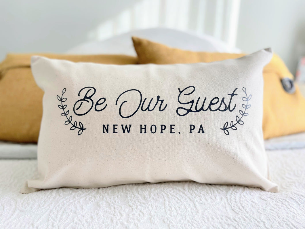 Be Our Guest Accent Pillow