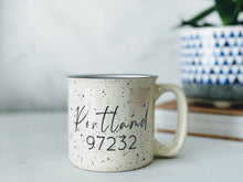 Load image into Gallery viewer, Town and ZIP Ceramic Camper Mug
