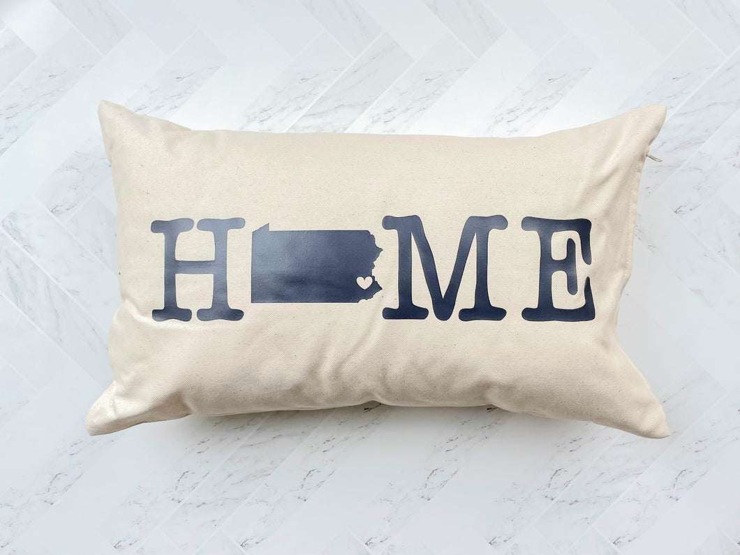 Home Is Where The Heart Is Accent Pillow