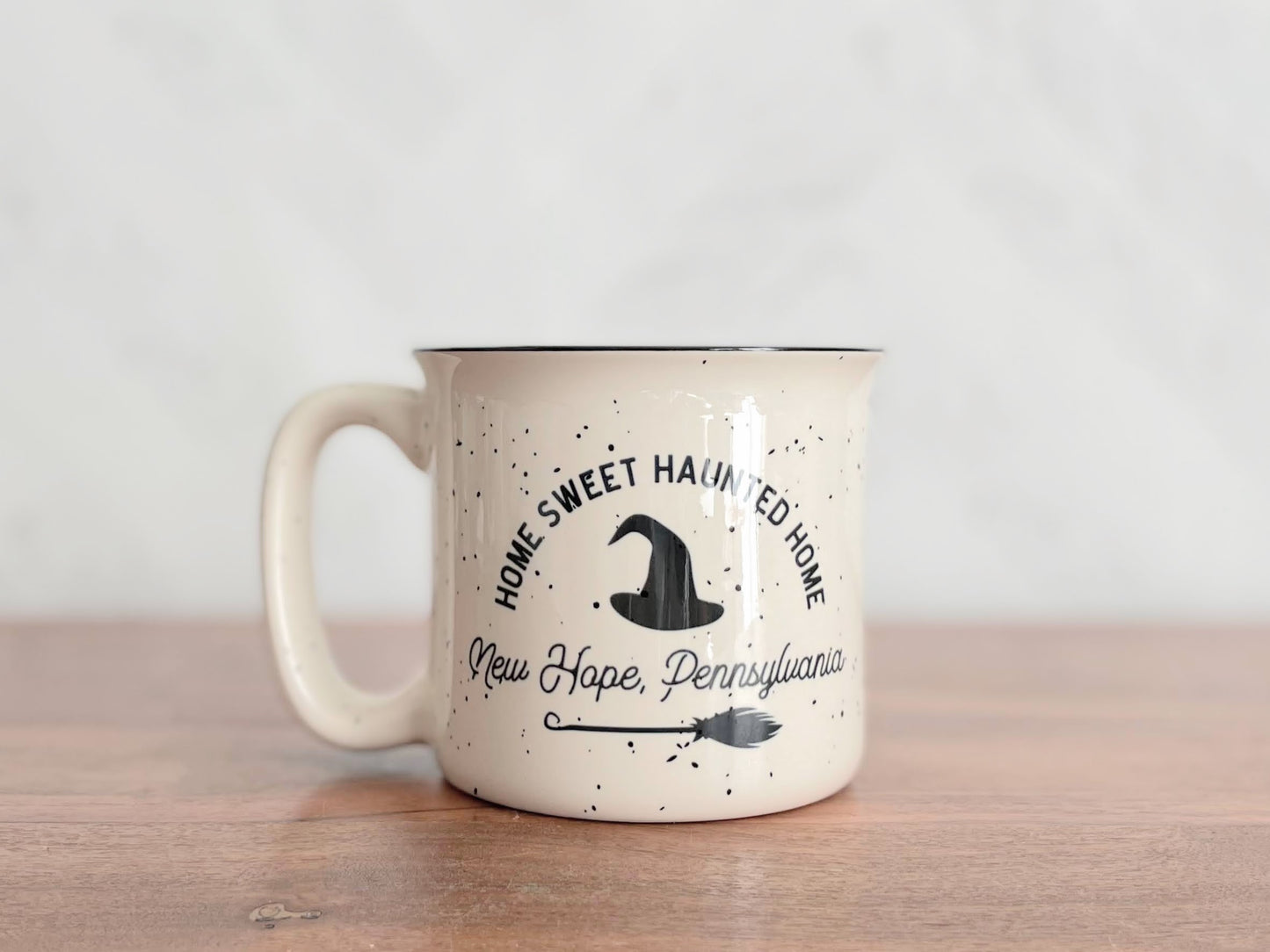 Home Sweet Haunted Home Camper Mug